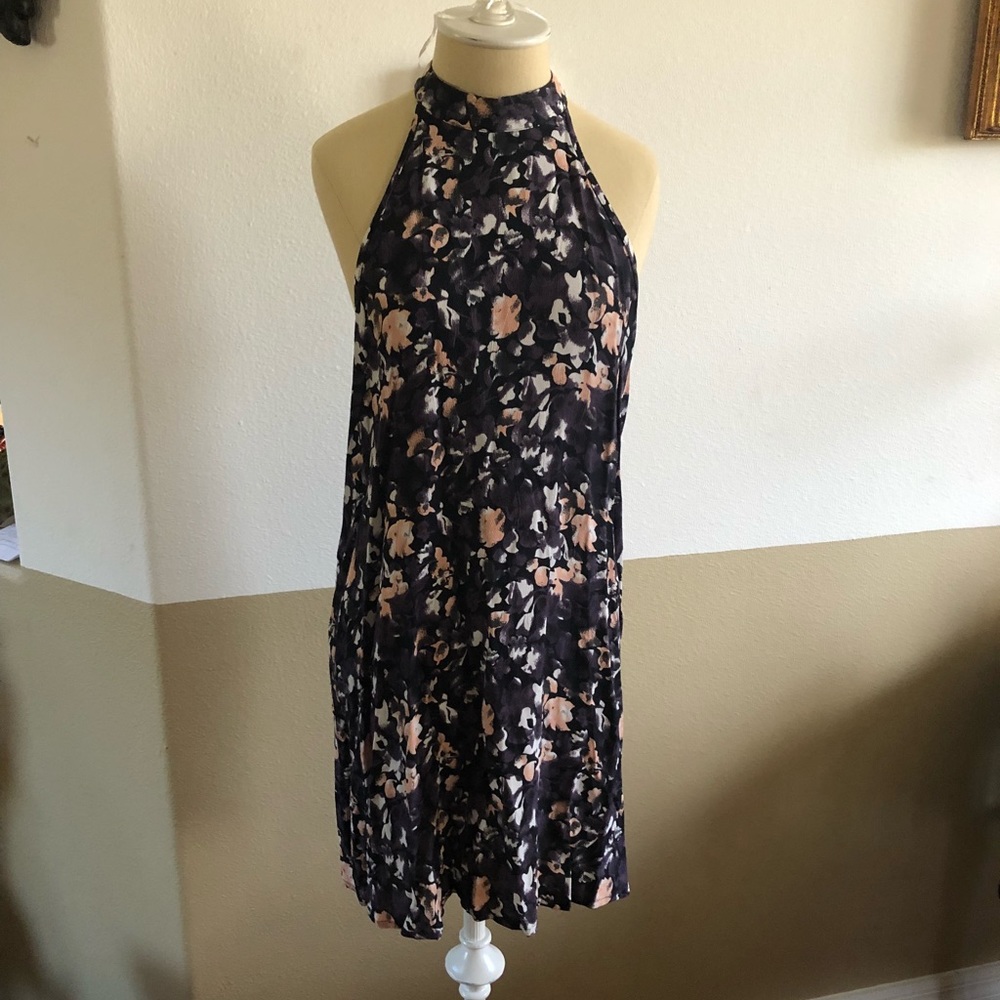 Sexy PrintHalter Dress frm Urban Outfitters XS NWT